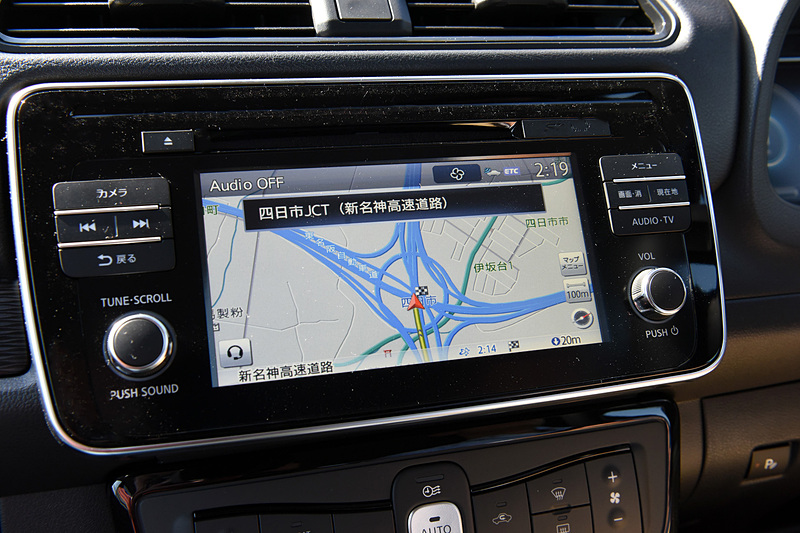 仮のゴール地点、四日市JCTに到着。引き続き新四日市JCTを目指す