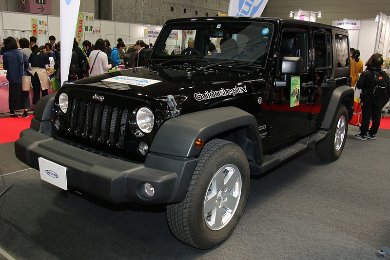 グイドシンプレックス ジャパンのステアリングコントロールシステムを装着した「ラングラー アンリミテッド」