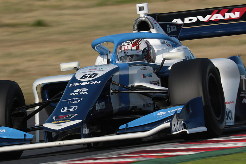 ポールポジションを獲得した牧野任祐選手（65号車 TCS NAKAJIMA RACING SF19）