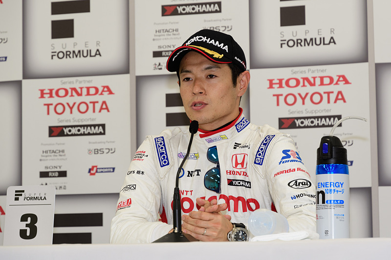 3位は山本尚貴選手（１号車 DOCOMO DANDELION M5Y SF19）