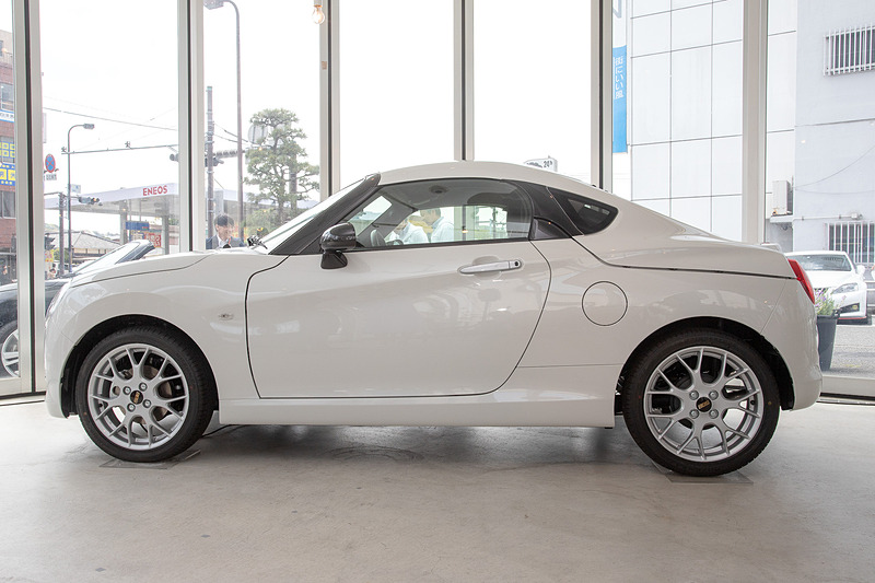 BBSホイールが標準装備される