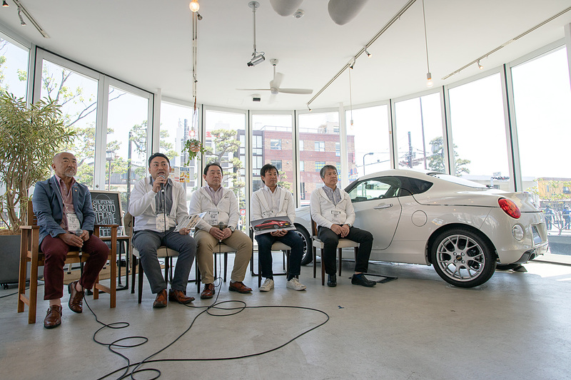 コペン クーペスペシャルセッションに登場した開発メンバー。ここでしか聞けない内容のトークとなった