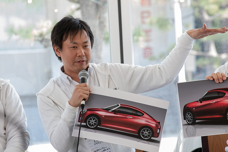 コペン クーペのデザインを担当した荒木栄吏氏