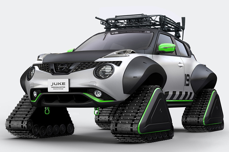 4月29日～5月6日に開催される「働くクルマ大集合!!」に出展される「JUKE Personalization Adventure Concept」