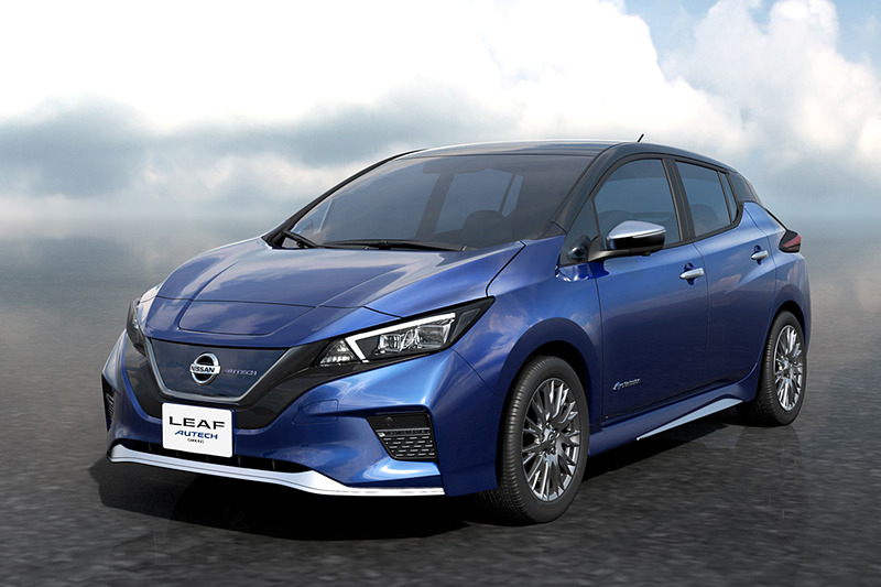 「リーフ AUTECH Concept」を特別展示