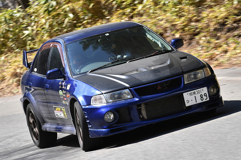 オープンCクラス（排気量2800cc以上）トップは坂本智大選手（ゼッケン79 小山SP BRIG ランエボ6/5分35秒5）