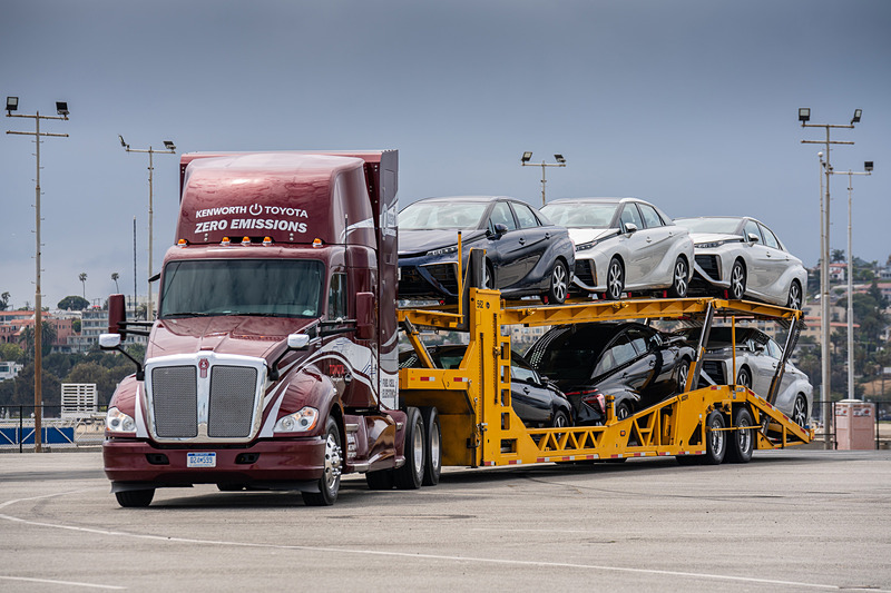 満充填で平均的な1日の運送距離の2倍となる約480kmを走行可能