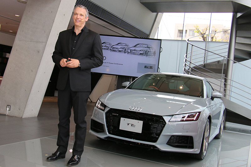 「TT RS」は2019年の第4四半期に日本導入であるとノアック社長は明らかにした