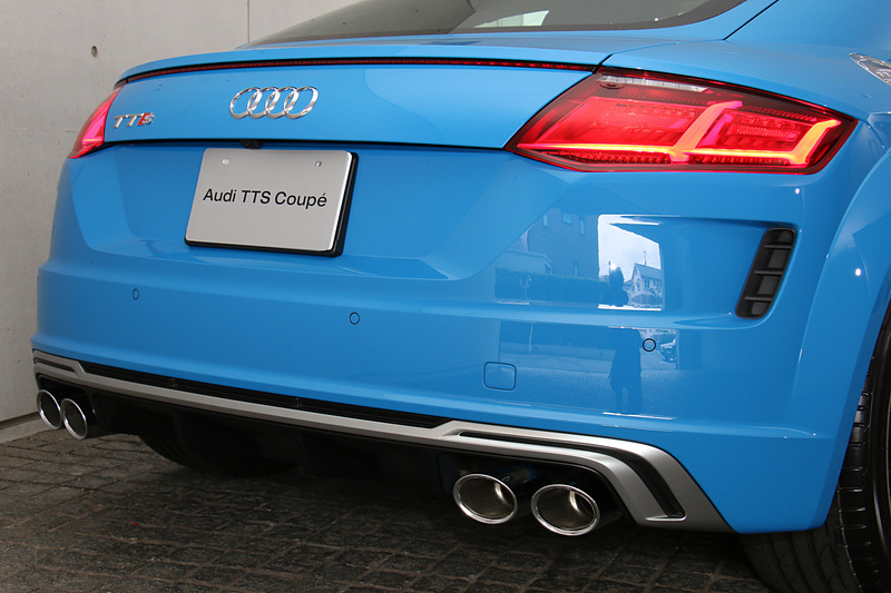 リアバンパーではリアコンビネーションランプ下にエアアウトレットを模したデザインエレメントを追加