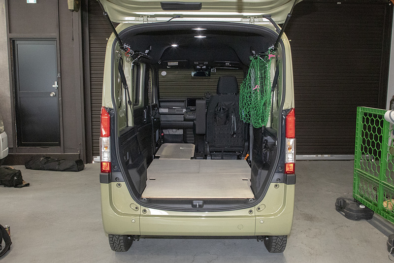 シートアレンジをしたときの状態