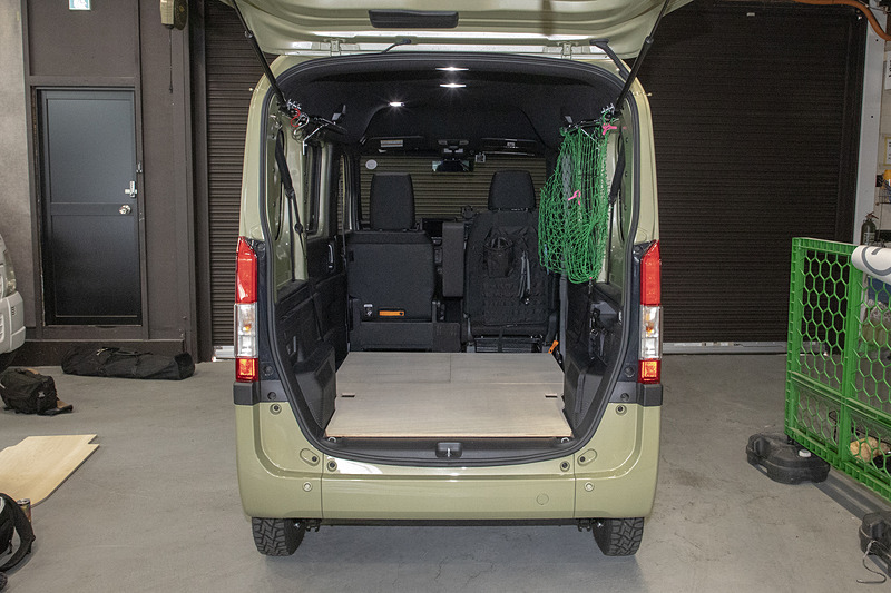 シートアレンジをしたときの状態