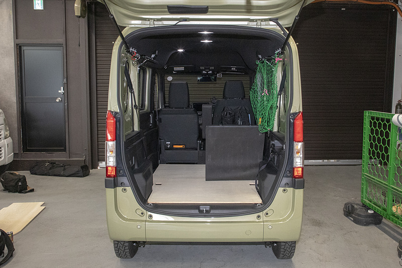 シートアレンジをしたときの状態