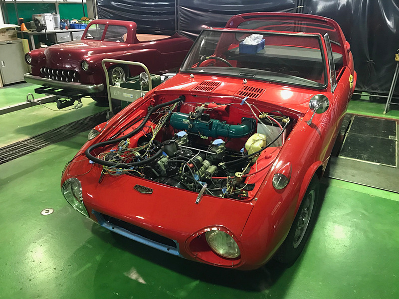 コツコツと組み立てられていた“ヨタハチ”