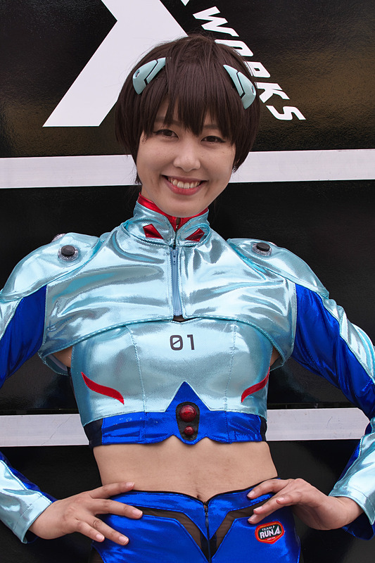 碇シンジ役の杉原枝利香さん