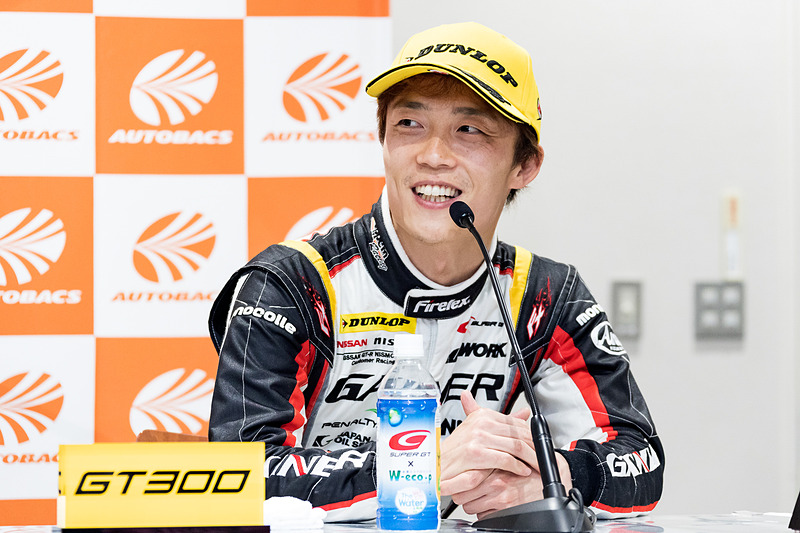 GT300クラス優勝の安田裕信選手