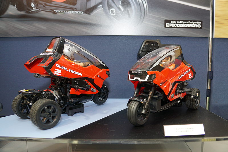 コミカルなスタイルのRCカーも