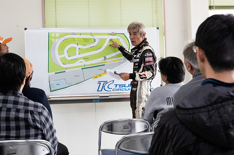 西原正樹選手による個人別のレクチャーもあった