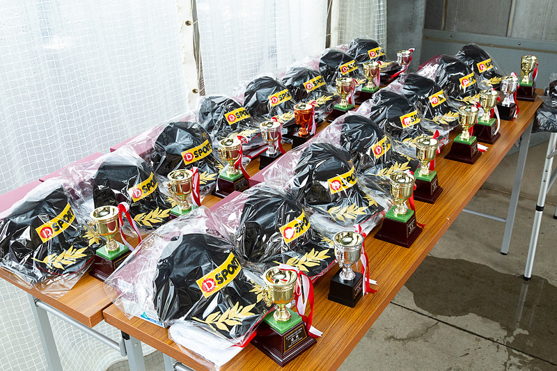 クラスごとに表彰が行なわれるため多くの参加者にチャンスがある