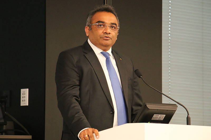 4月1日から三菱自動車のCOOに就任したアシュワニ・グプタ氏