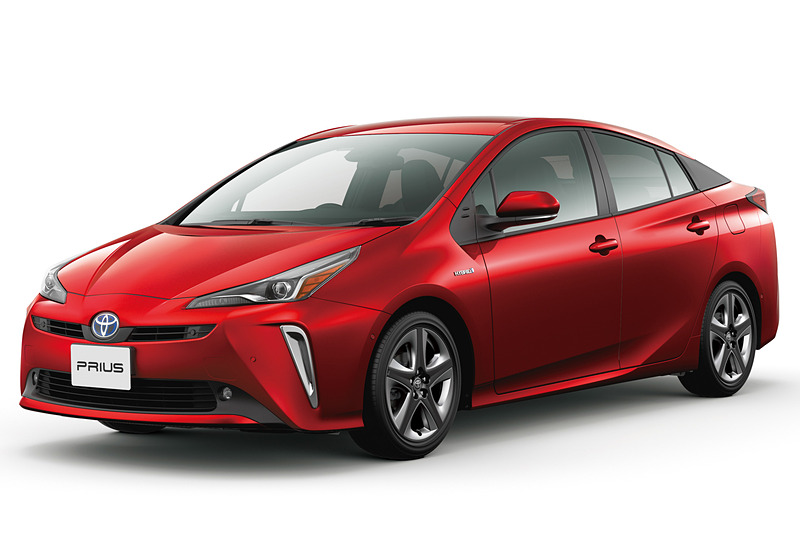 2018年12月にマイナーチェンジした「プリウス」