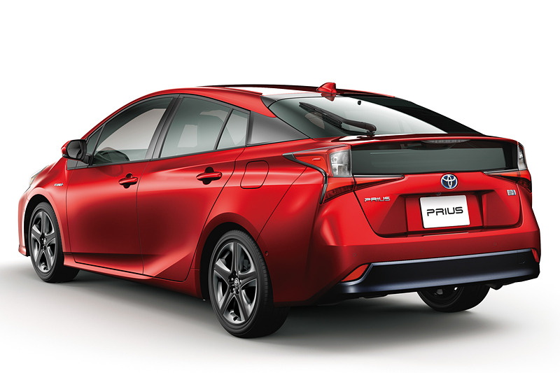 2018年12月にマイナーチェンジした「プリウス」