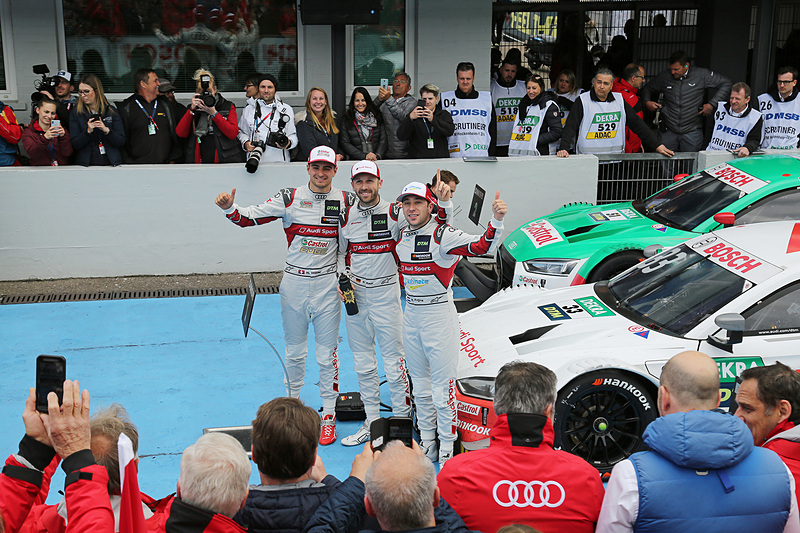 アウディが表彰台を独占したレース2