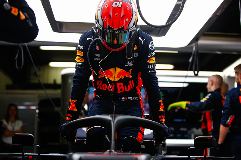 6位に入賞して調子が上向きなレッドブルのピエール・ガスリー選手