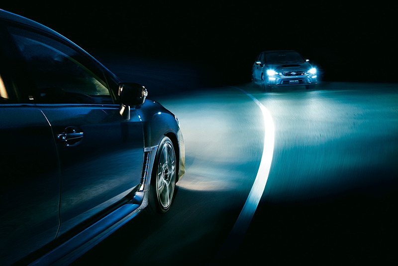 ハイビームアシスト作動イメージ