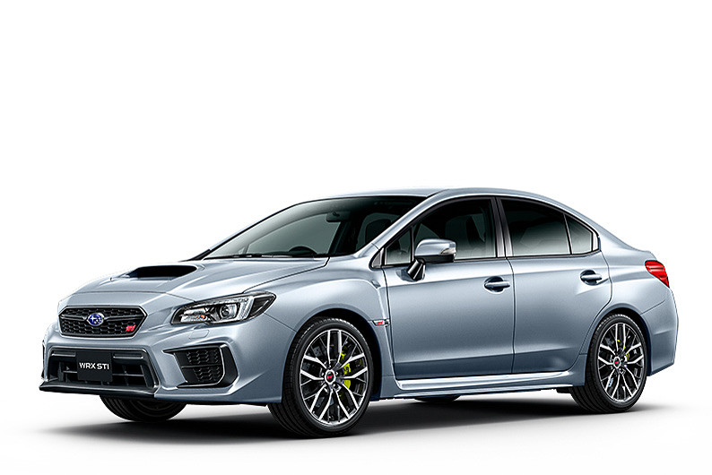 アイスシルバー・メタリック（写真はSTI Type S）