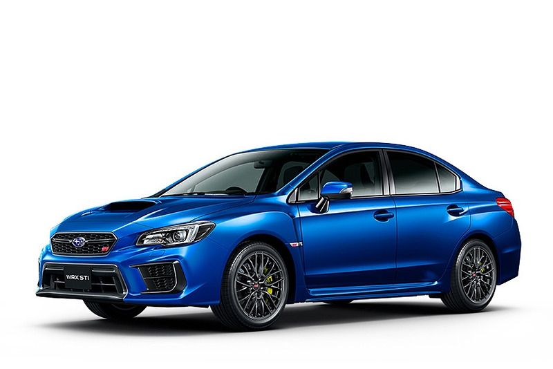 WRブルー・パール（写真はSTI）