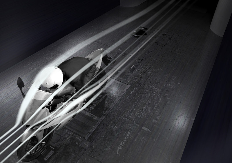 新デザインのフロントカウルとスクリーンを採用する「YZF-R3 ABS」