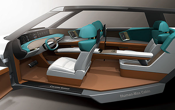 未来のキャビンコンセプト「Human-Max Cabin」