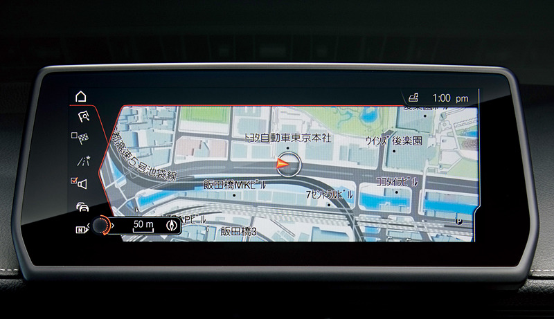 インパネ中央に8.8インチタッチディスプレイの「Toyota Supra Connect HDDナビゲーションシステム」を設置