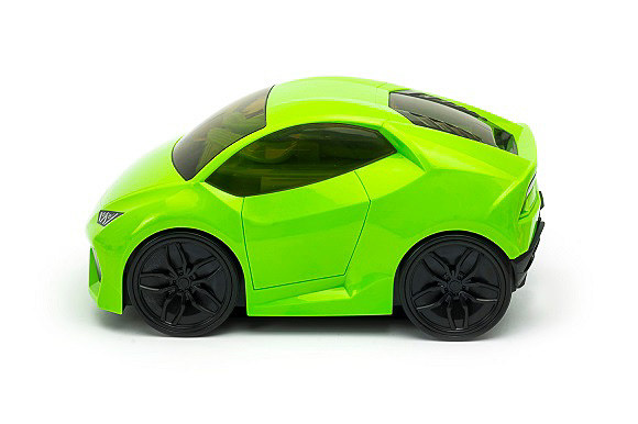 ランボルギーニ ウラカン型のケースに弁当箱を収納