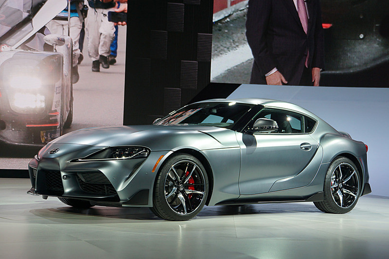 デトロイトショー 2019で初公開された新型「スープラ」