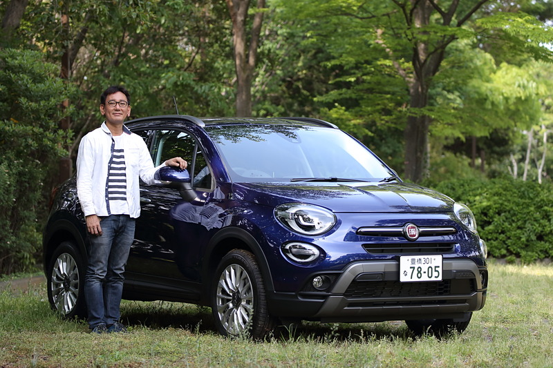フィアット 500シリーズに思い出があるという橋本洋平氏が試乗