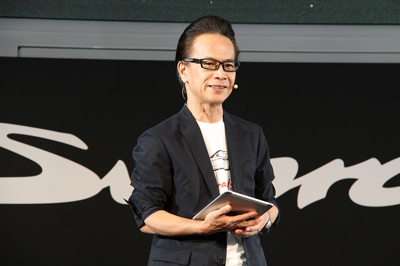 友山氏をはじめ、トヨタスタッフ全員が「Supra is Back Tシャツ」を着用