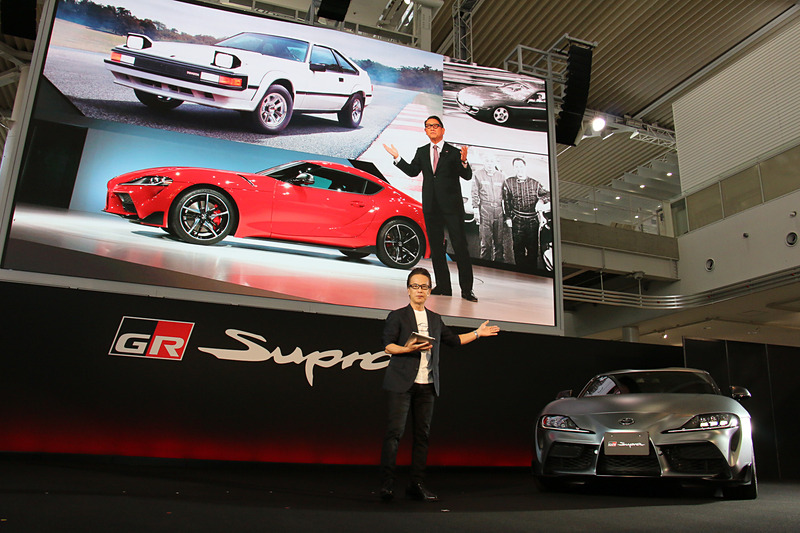 1月のデトロイトショーで、豊田章男社長による「Supra is back！」の言葉とともに初公開された新型スープラがついに発売の日を迎えた