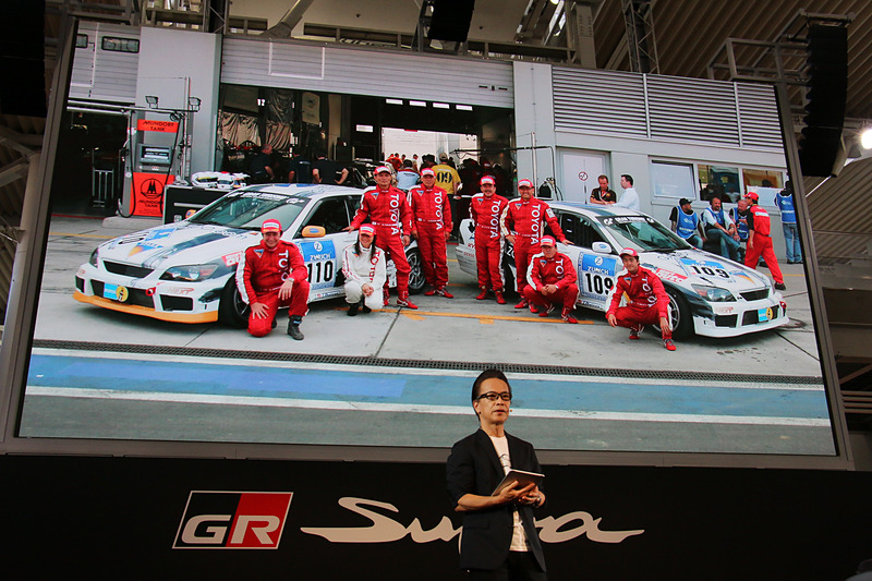 中古車の「アルテッツァ」を使い、社内有志でスタートしたニュル24時間レース参戦。これが現在のTOYOTA GAZOO Racingの活動につながっているという