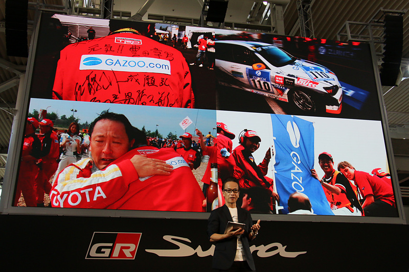 中古車の「アルテッツァ」を使い、社内有志でスタートしたニュル24時間レース参戦。これが現在のTOYOTA GAZOO Racingの活動につながっているという