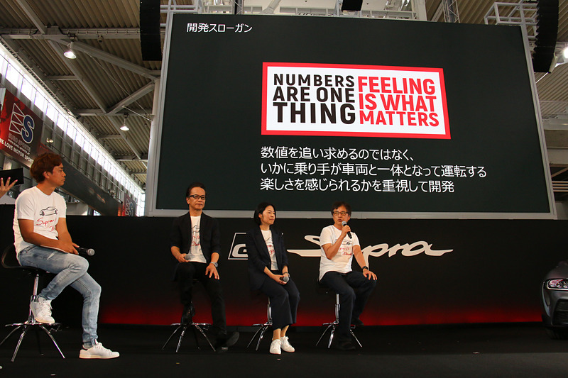 新型スープラの開発スローガン