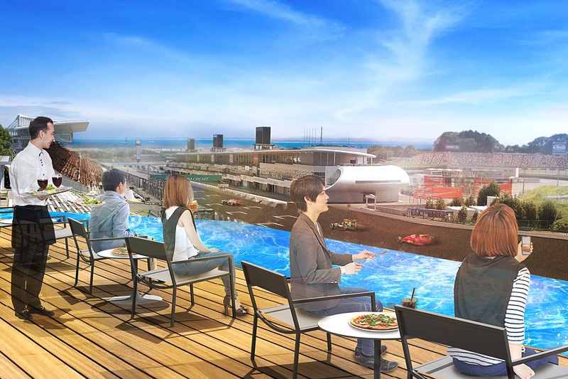 ジェラートやピザがテラス席で楽しめるカフェ「COURSE SIDE PIZZERIA－GRAN VIEW－」