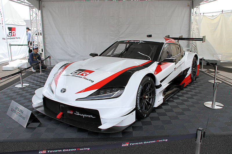 2020年よりSUPER GTに参戦する予定のスープラ。写真はそのコンセプトモデル「GRスープラ スーパーGTコンセプト」