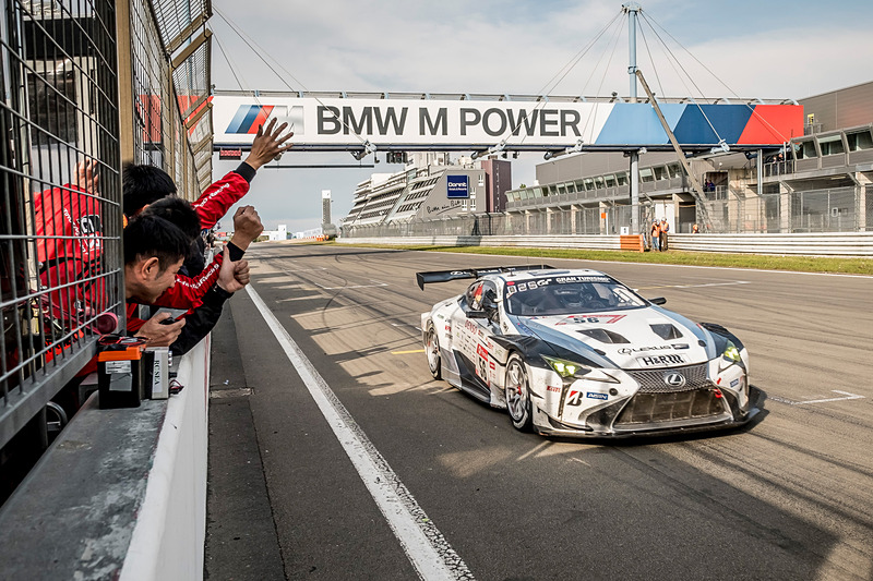 ニュル24時間のQFレースで総合24位完走を果たした「LEXUS LC」