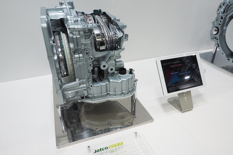 軽・小型FF車用副変速機付CVT「Jatco CVT7」