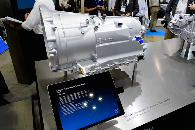 8速PHV用トランスミッション