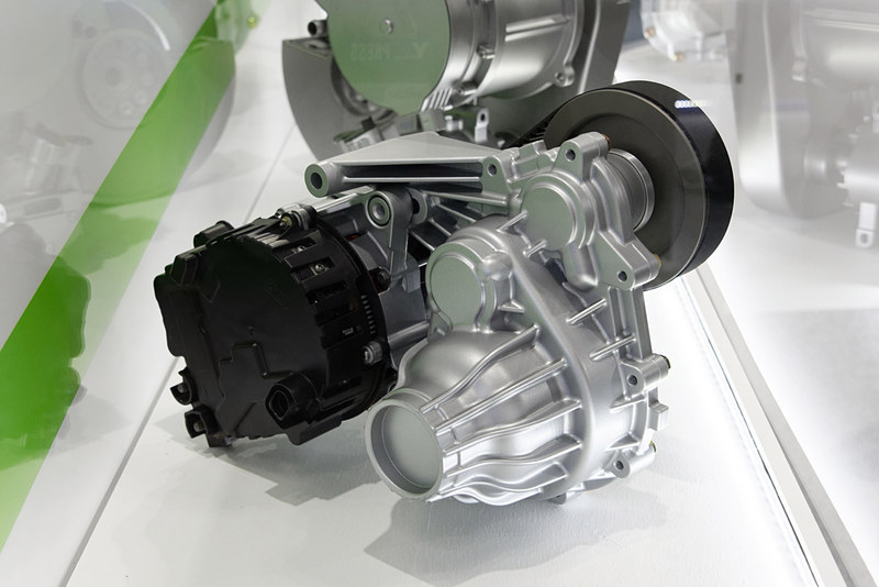 48V ベルト駆動式電動アクスル