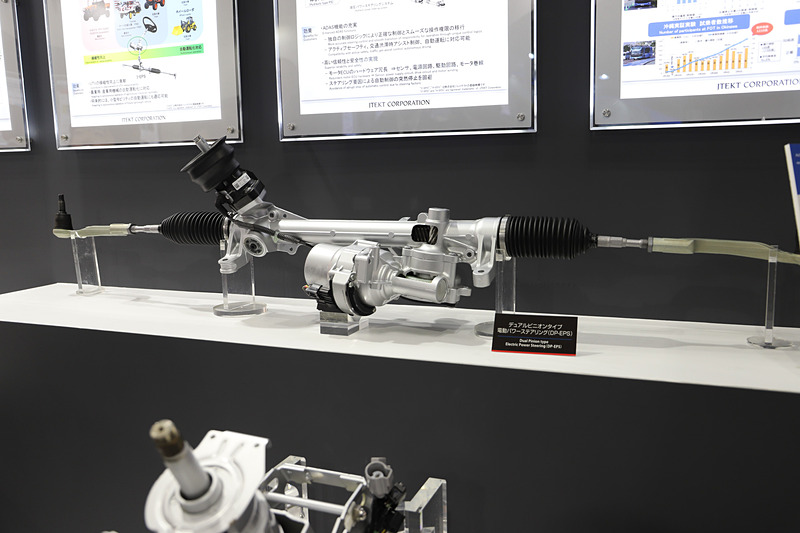 デュアルピニオンタイプ電動パワーステアリング