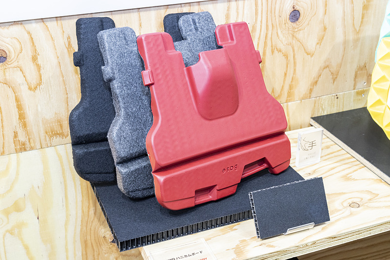 TABWDを使ったハニカムボードは製品化検討中