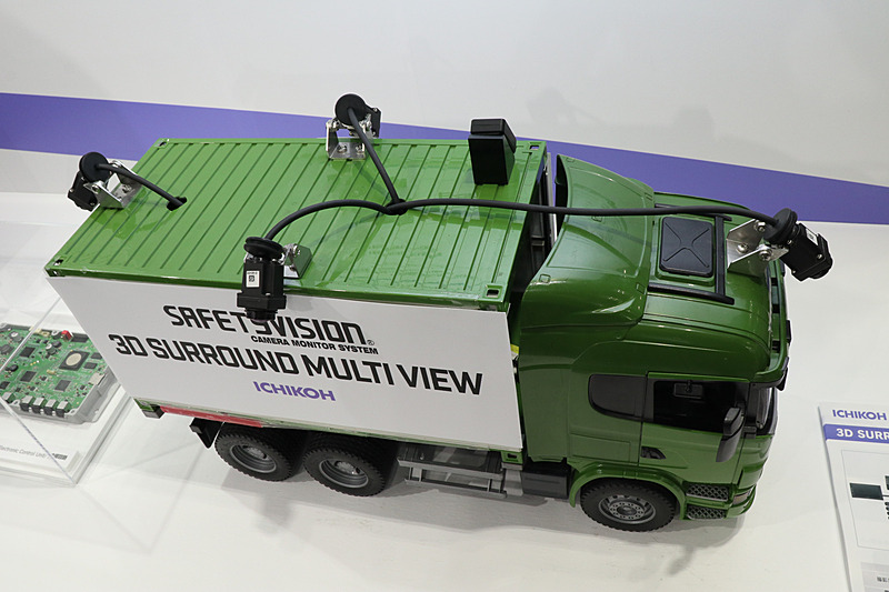 アフターマーケット向けトラック用3Dサラウンドマルチビュー